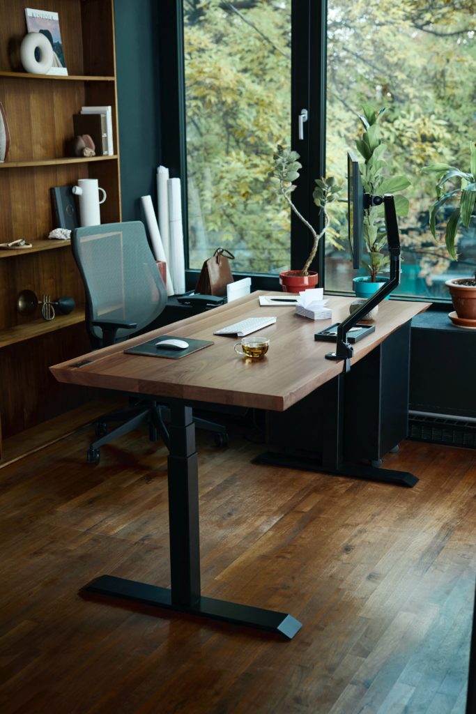Eco-friendly home office space